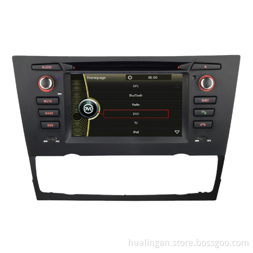 One DIN Car DVD Player for BMW 3 Series E90/E91/E92/E93 with Automatic Air-Conditioner (HL-8798GB)